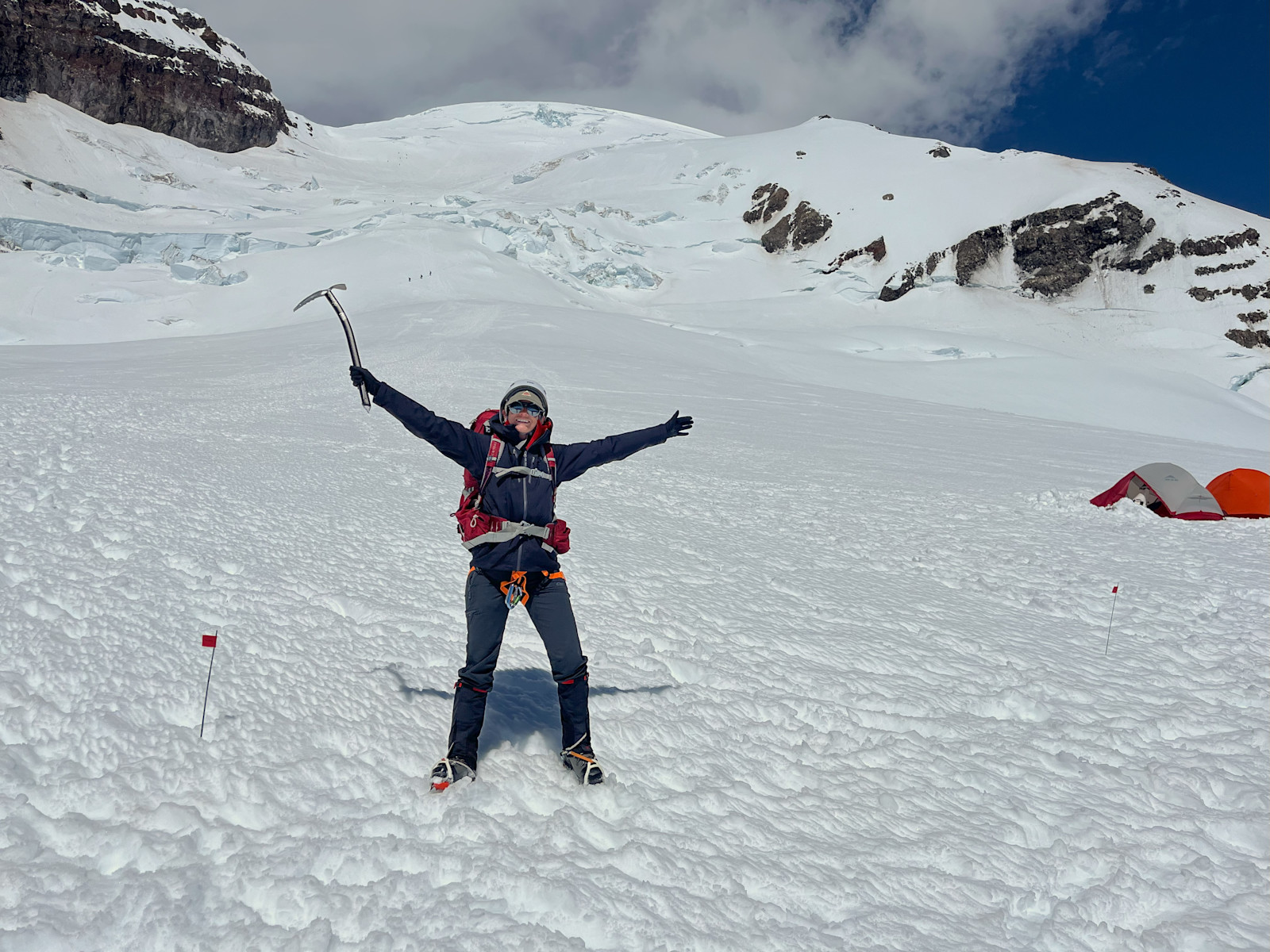Mount Rainier Summit attempt in Washington.