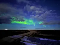 Northern lights we saw in Churchill, Canada. 