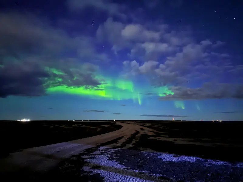 Northern lights we saw in Churchill, Canada. 
