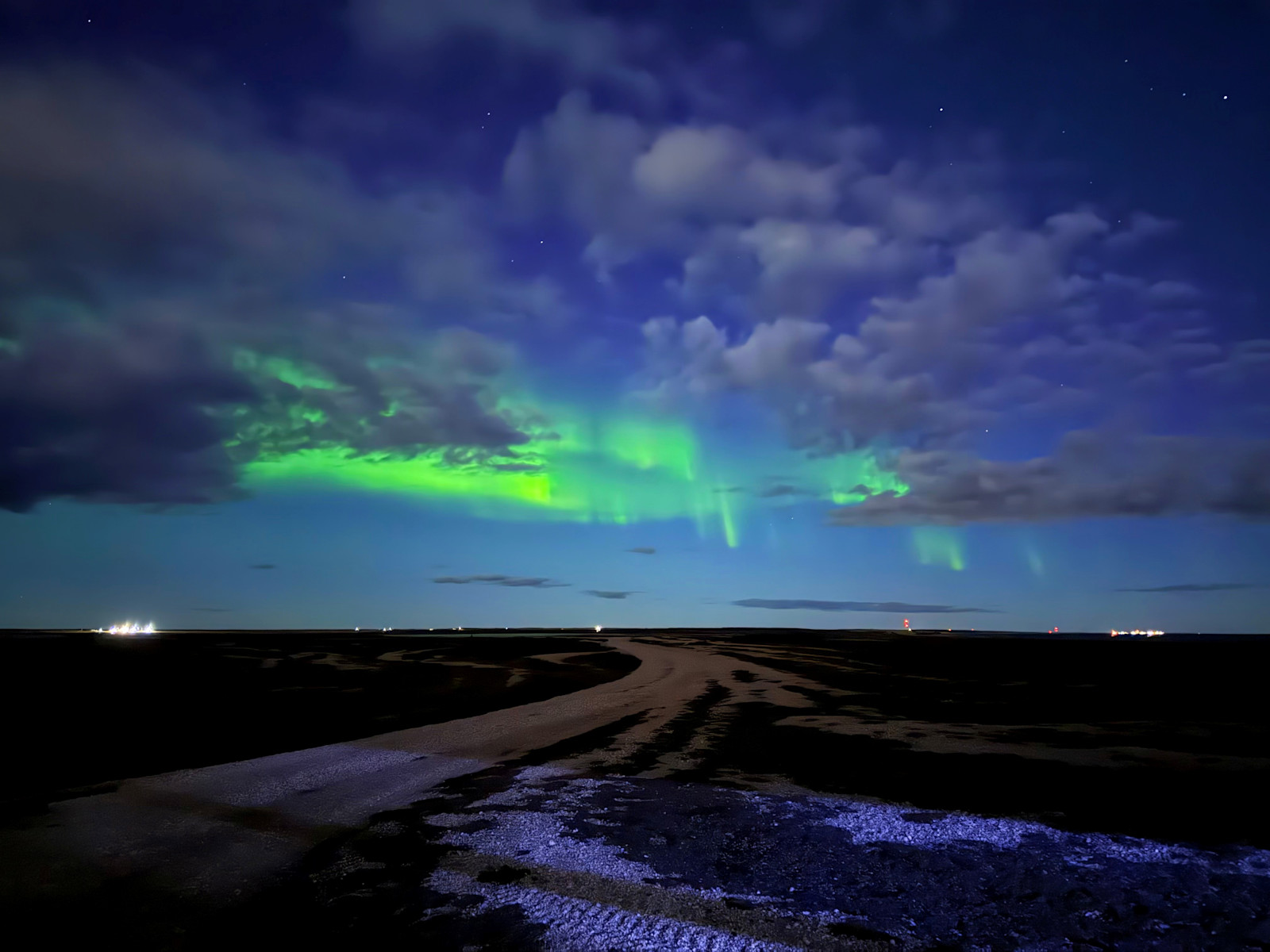 Northern lights we saw in Churchill, Canada. 