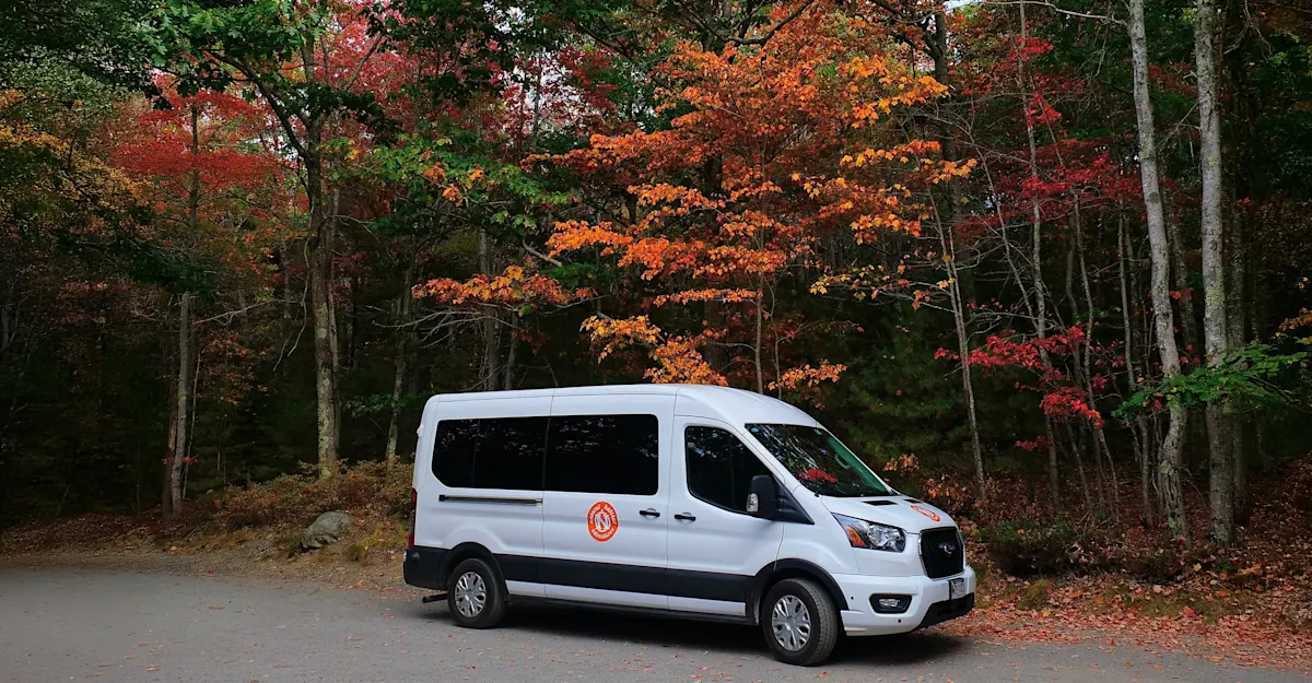 Nat Hab’s North America Safari Cruiser, Acadia National Park, Maine.