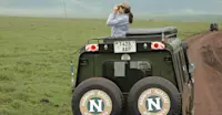 Nat Hab guest at Ngorongoro Crater, Tanzania.
