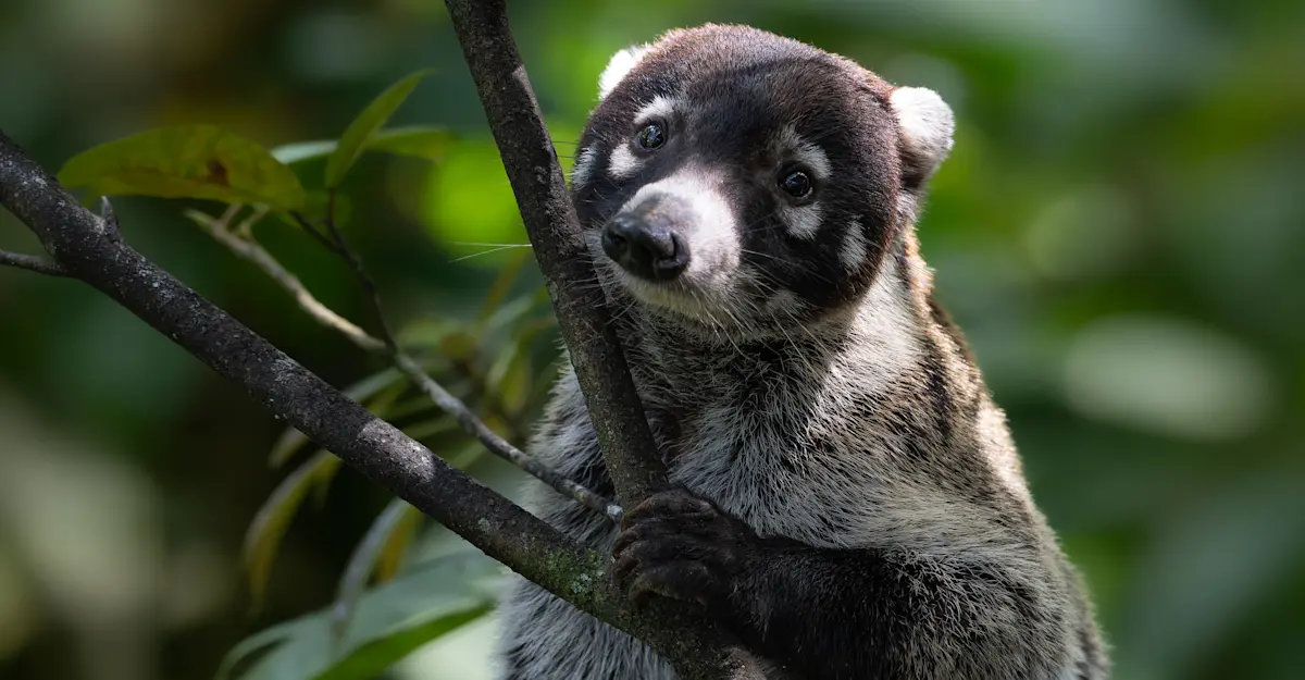 Coati, Monteverde Cloud Forest Reserve, Costa Rica.