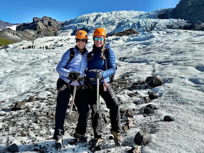 Europe’s largest ice cap, Skaftafell in Iceland. 