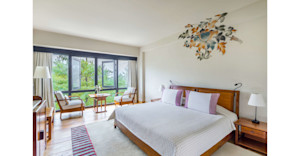 Forest View Room: These comfortable double rooms overlook the surrounding pine forests and feature a king bed