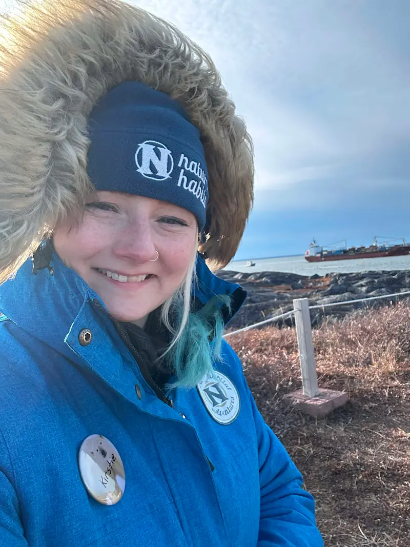 Shores of Hudson Bay, Churchill, Canada.