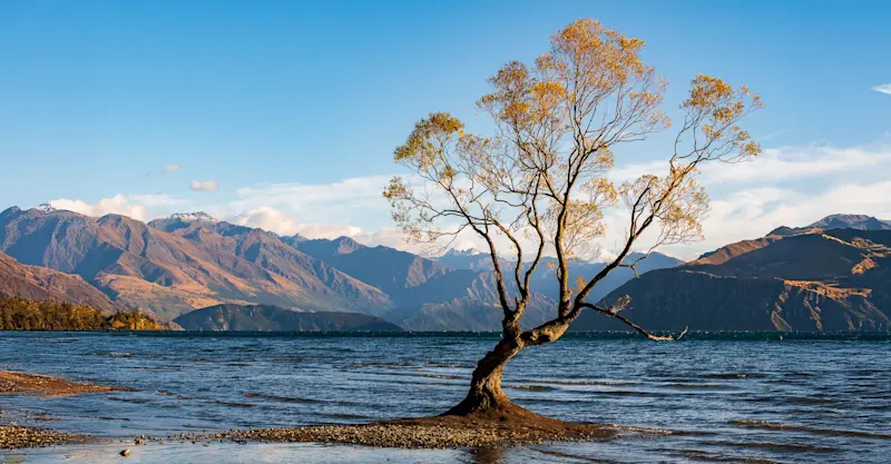 Lake Wanaka, New Zealand.