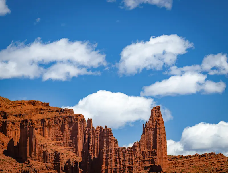 Fisher towers, Utah.