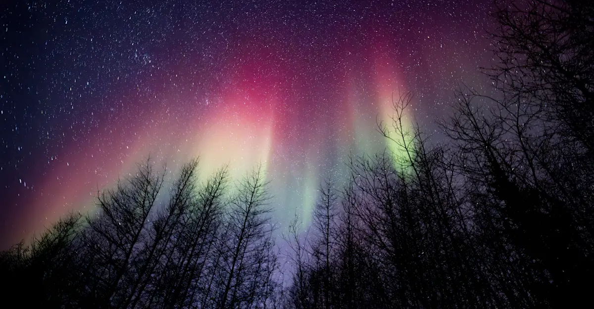 Northern lights, Churchill, Manitoba.