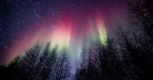 Northern lights, Churchill, Manitoba.