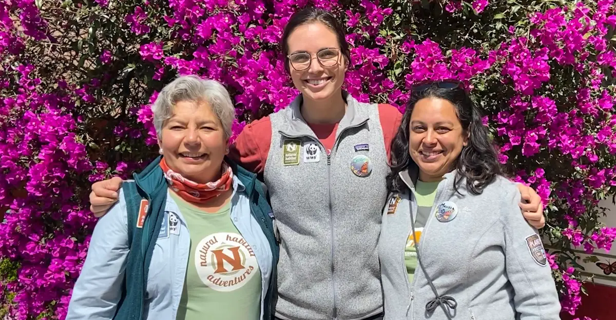 Nat Hab guests and Expedition Leader, El Rosario Butterfly Sanctuary, Angangueo, Mexico.
