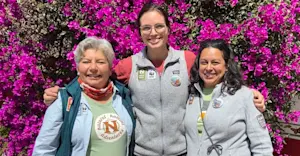 Nat Hab guests and Expedition Leader, El Rosario Butterfly Sanctuary, Angangueo, Mexico.