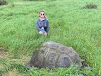 Practicing the art of slowing down in the Highlands of Santa Cruz, Galapagos Islands.