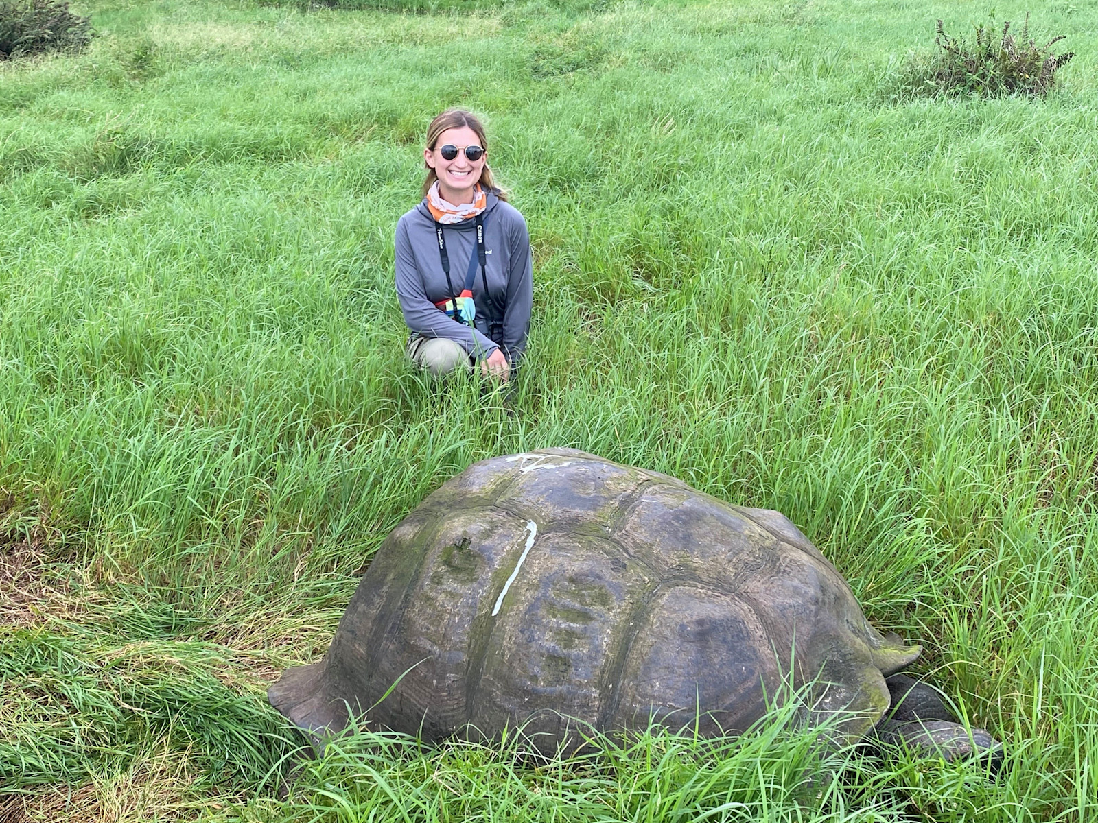 Practicing the art of slowing down in the Highlands of Santa Cruz, Galapagos Islands.