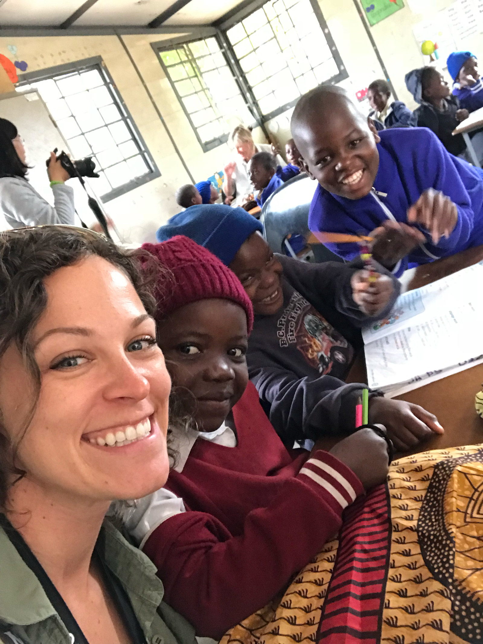 Incredible memories were made at a school in Zambia, Africa.