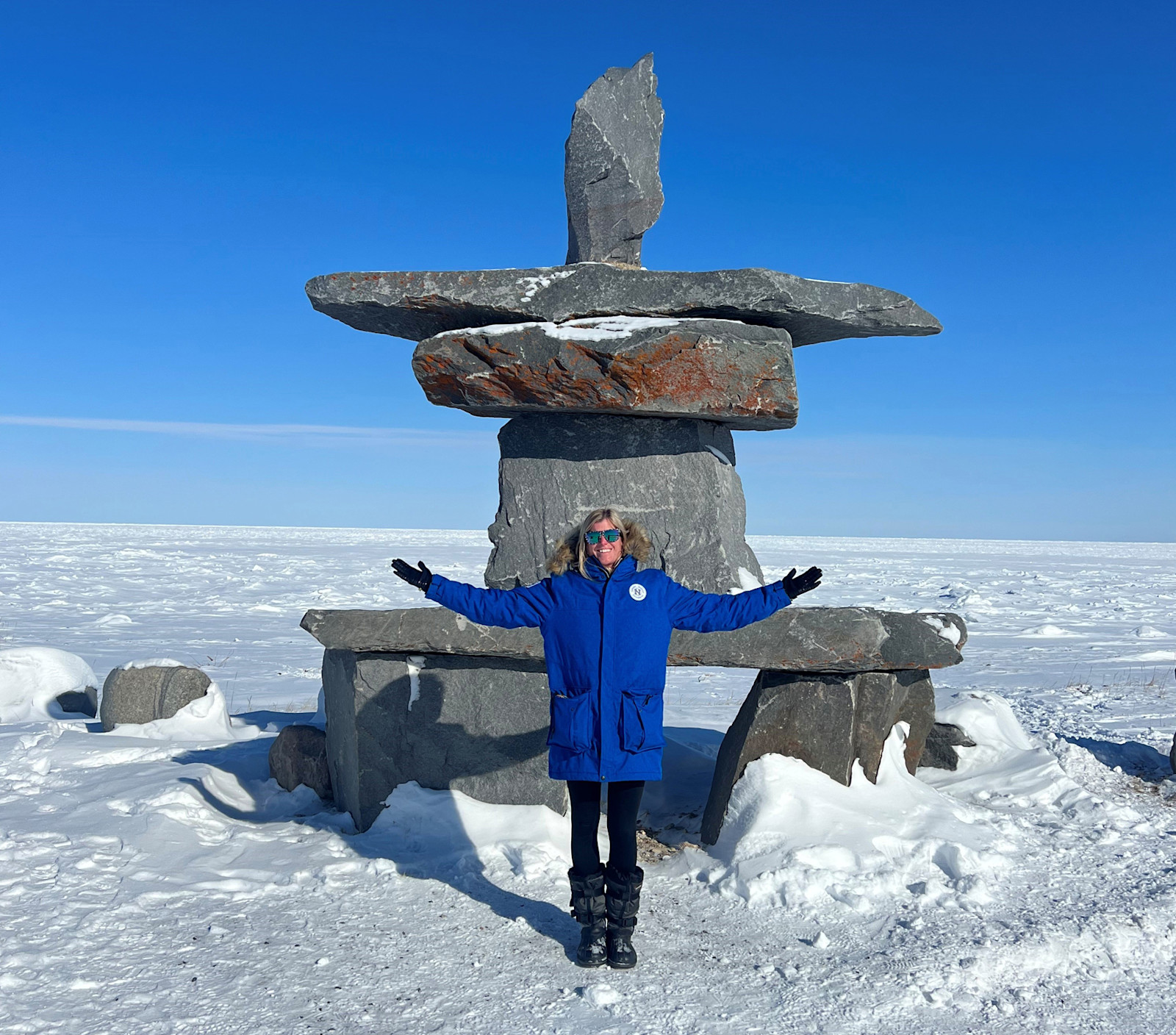 Churchill Inukshuk