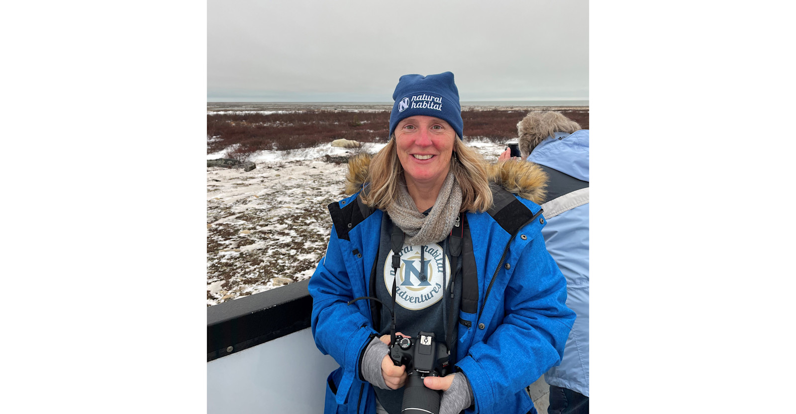 Searching for polar bears in Churchill on the Polar Rover.