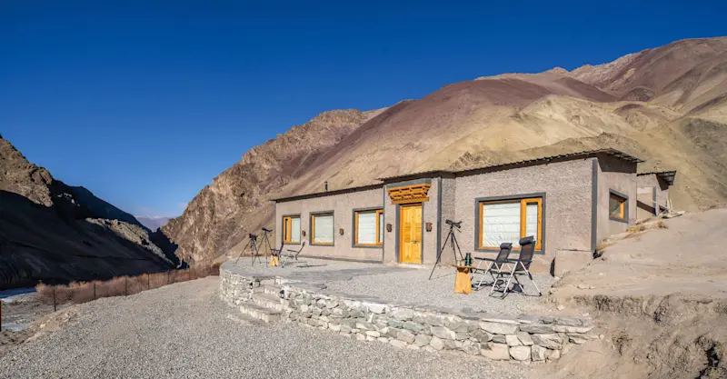 Guest cottage exterior