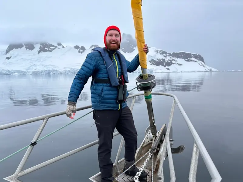 Where the sea meets the edge of the world — Antarctica.