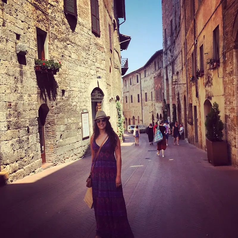 Rolling hills, cypress-lined roads, and timeless charm in Italy.