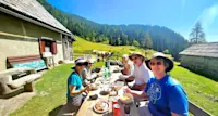 Nat Hab guests, Slovenia.