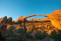 Landscape Arch, Arches National Park, Utah.