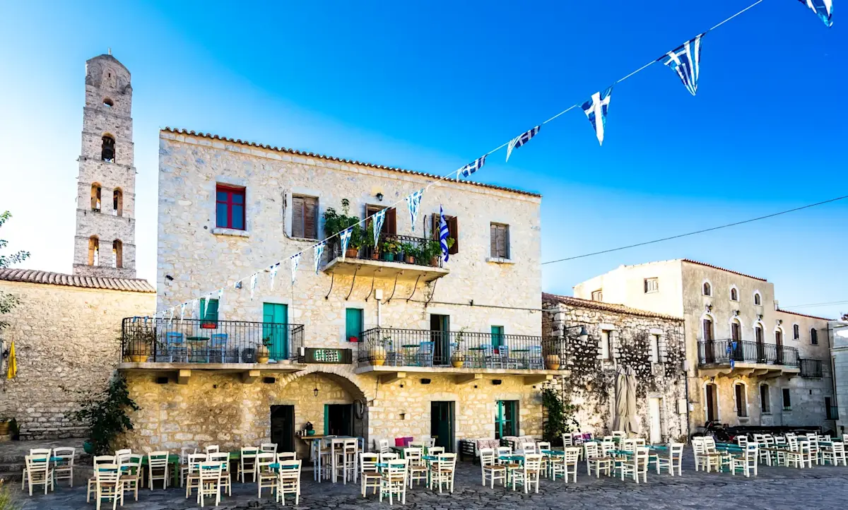 Areopoli, Greece.