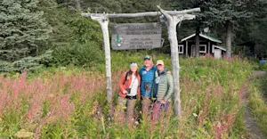 Ranger Station Visit at Lake Clark National Park, Alaska. 