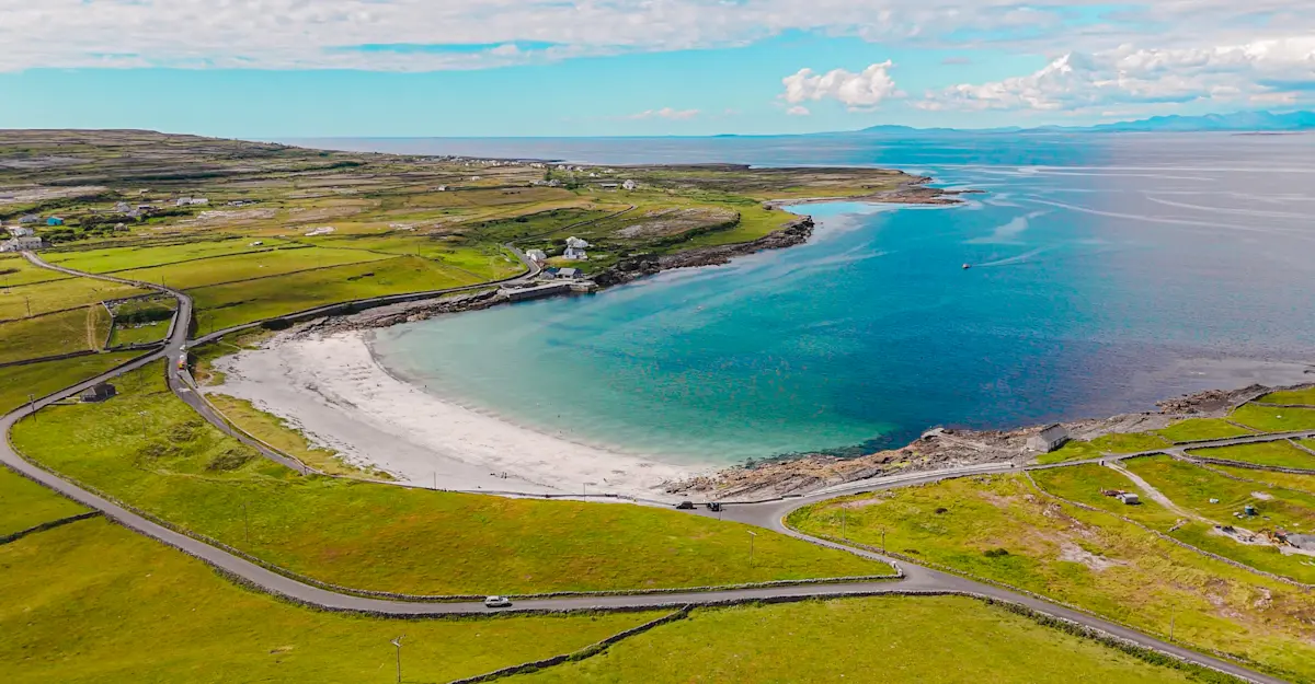 Kilmurvey Beach, Galway, Ireland.