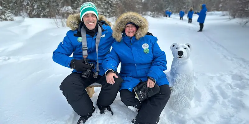 Nat Hab guests, Churchill, Manitoba.