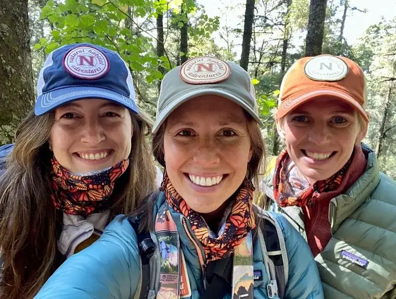 Migrating to see the Monarchs in Angangueo, Mexico.