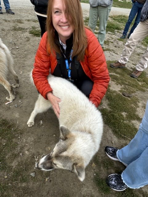 Came for the glaciers, fell for the sled dogs, Greenland..