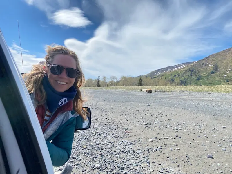 Bear Viewing at Nat Hab's Bear Camp, Alaska.