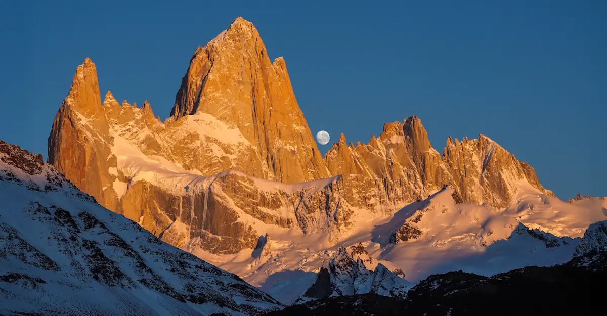 Monte Fitz Roy, Patagonia, Chile. 