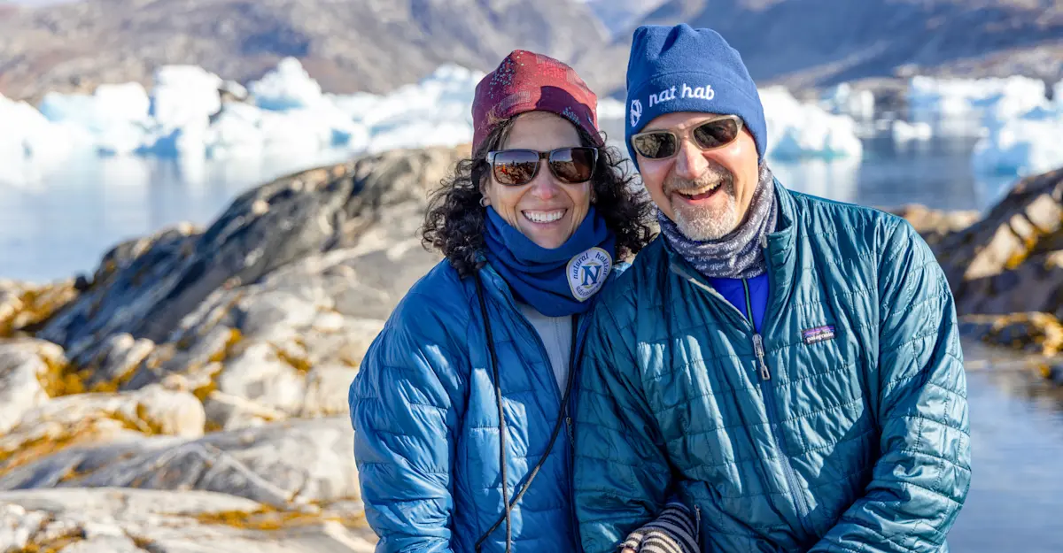 Happy couple, Greenland.