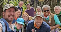 Nat Hab guests and Expedition Leaders, Chincua Sanctuary, Angangueo, Mexico.