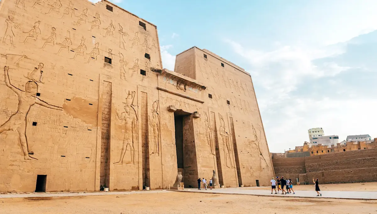 Temple of Edfu, Egypt.