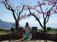 The villages of Ravello and neighboring Positano on Italy’s Amalfi Coast tie for the most beautiful places I’ve ever been. Walking along the Path of the Lemons overlooking the Aegean Sea is a favorite memory. 
