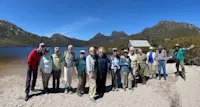 Spectacular views and a great trip out in Cradle Mountain, Australia North. 