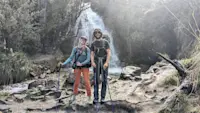 Starting a 4-day trek through the Ishinca Valley, Peru.