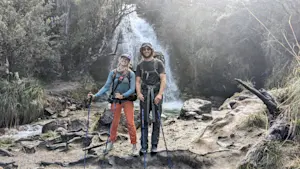 Starting a 4-day trek through the Ishinca Valley, Peru.