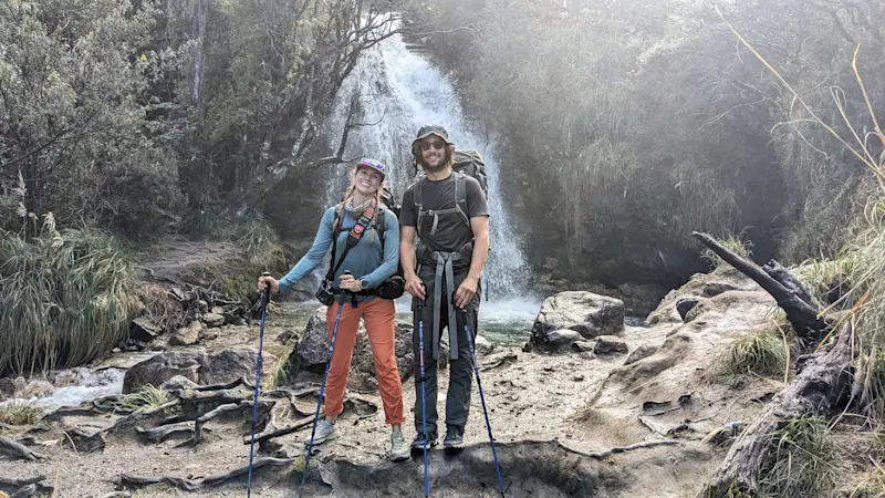 Starting a 4-day trek through the Ishinca Valley, Peru.