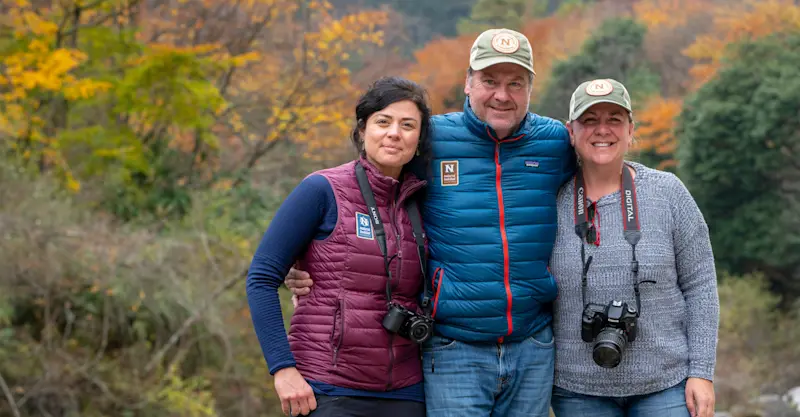 Nat Hab guests, Rilong, China.