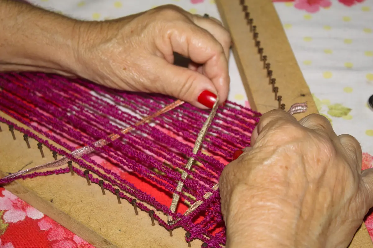 Tapestry workshop, Arraiolos, Portugal.
