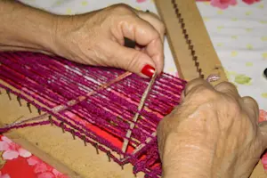 Tapestry workshop, Arraiolos, Portugal.