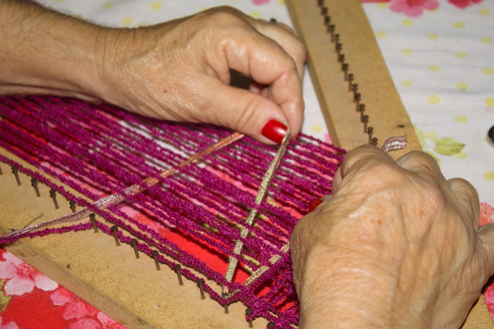 Tapestry workshop, Arraiolos, Portugal.