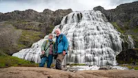 Nat Hab guests,Dynjandi, Iceland.