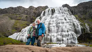 Nat Hab guests,Dynjandi, Iceland.