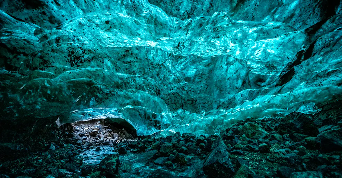 Ice Cave, Greenland.