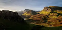 Quiraing Pass, Isle of Skye, Scotland.